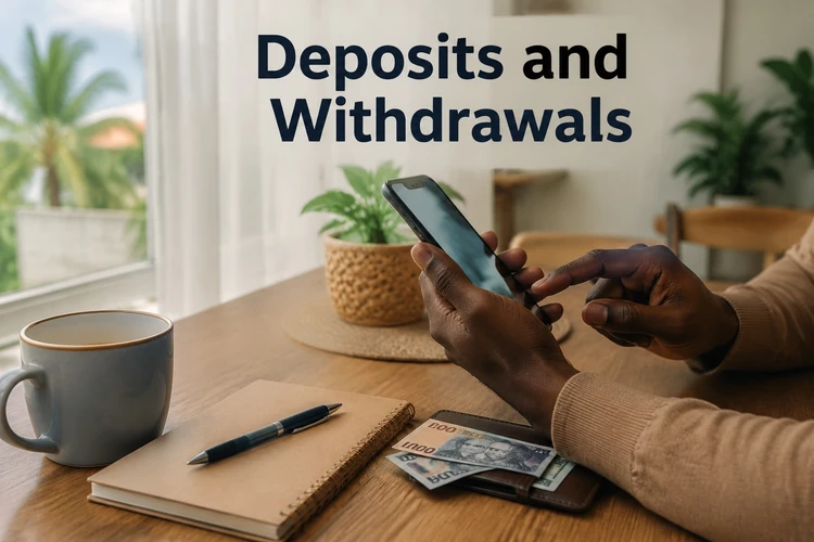 Deposits and Withdrawals